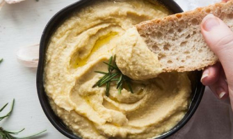 Garlic & Rosemary Hummus