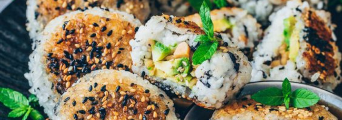 Japanese Yaki Onigiri (Crispy Rice Balls)