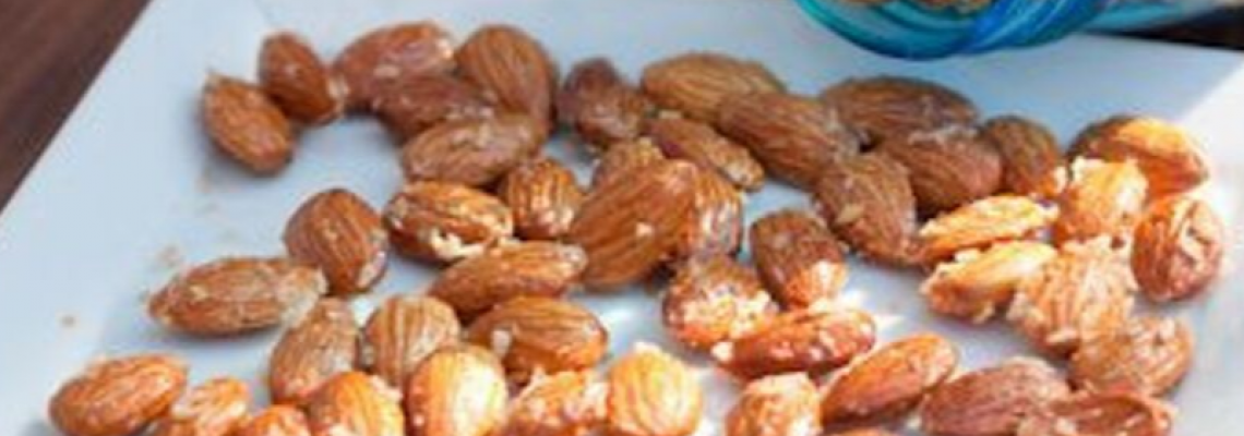 Maple Coconut Roasted Almonds