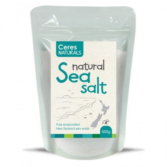 Ceres Organics Natural Sea Salt, 500g