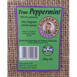 Golden Fields Organic Peppermint Tea (Loose leaf), 60g