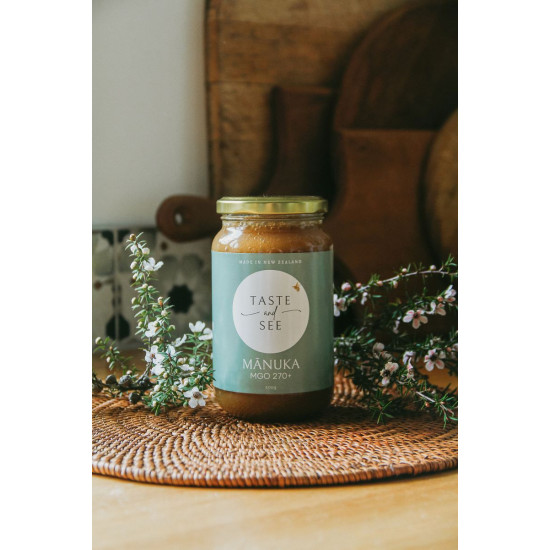 Taste and See Raw Manuka Honey MGO 270+ , 500g Taste and See Raw Manuka Honey MGO 270+ , 500g
