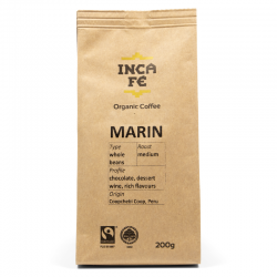 IncaFe Marin Estate Whole Coffee Beans, 1kg 