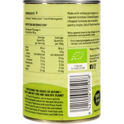 Chantal Organics Whole Peeled Tomatoes, 400g