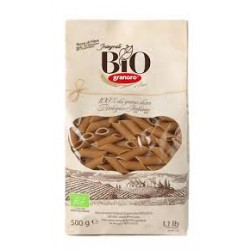 Bio Granoro Mezze Penne Rigate Pasta, 500g