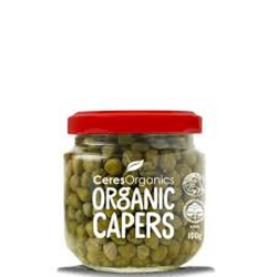 Ceres Organics Organic Mediterranean Capers, 100g