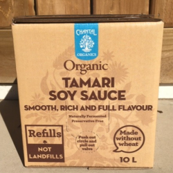 Chantal Organics Tamari Soy Sauce, 10L Bulk Buy