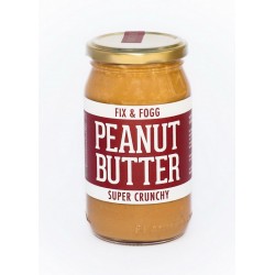 Fix and Fogg Super Crunchy Peanut Butter, 375g