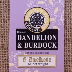 Golden Fields Dandelion & Burdock, 5 sachets