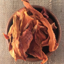 Organic Papaya, dried strips